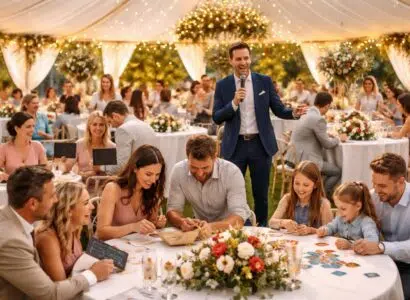 découvrez des activités ludiques et originales pour animer votre repas de mariage et créer des moments inoubliables avec vos invités.