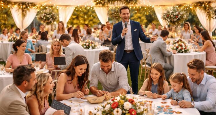 découvrez des activités ludiques et originales pour animer votre repas de mariage et créer des moments inoubliables avec vos invités.