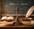 C&rsquo;est clair ou claire : déchiffrer les subtilités de l&rsquo;accord