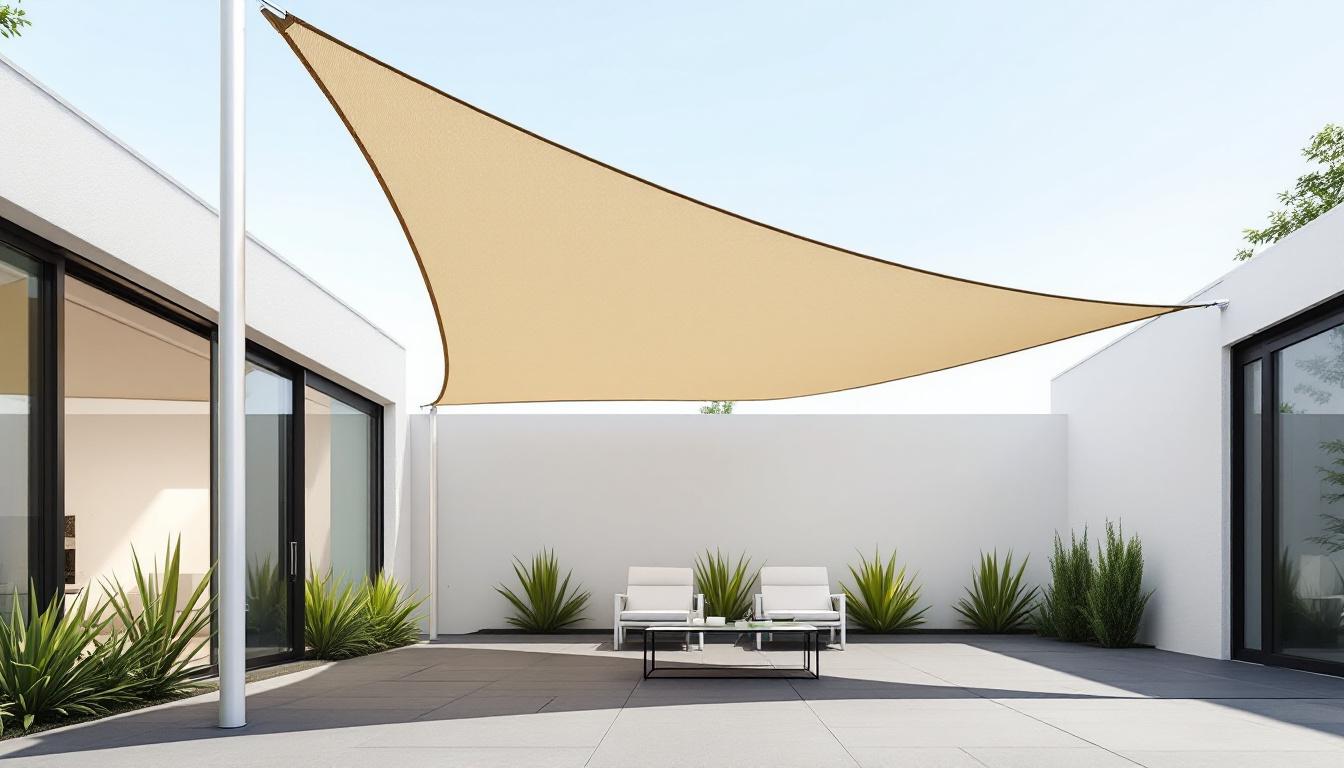 découvrez nos conseils pour choisir la meilleure voile d'ombrage triangulaire et protéger efficacement votre terrasse tout en ajoutant une touche d'élégance.