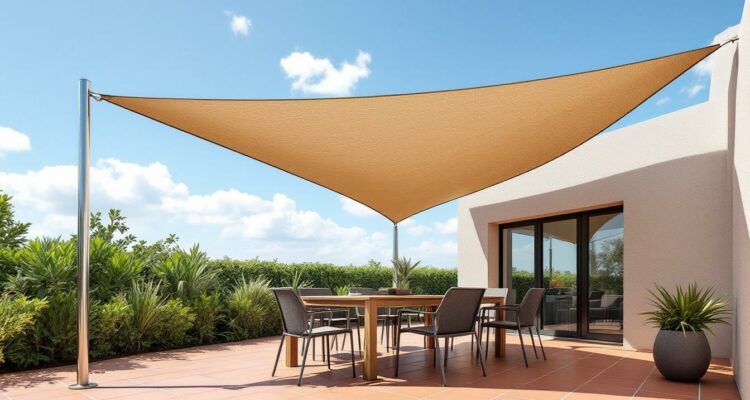 découvrez comment choisir la meilleure voile d'ombrage triangulaire pour protéger et embellir votre terrasse grâce à nos conseils pratiques et astuces.