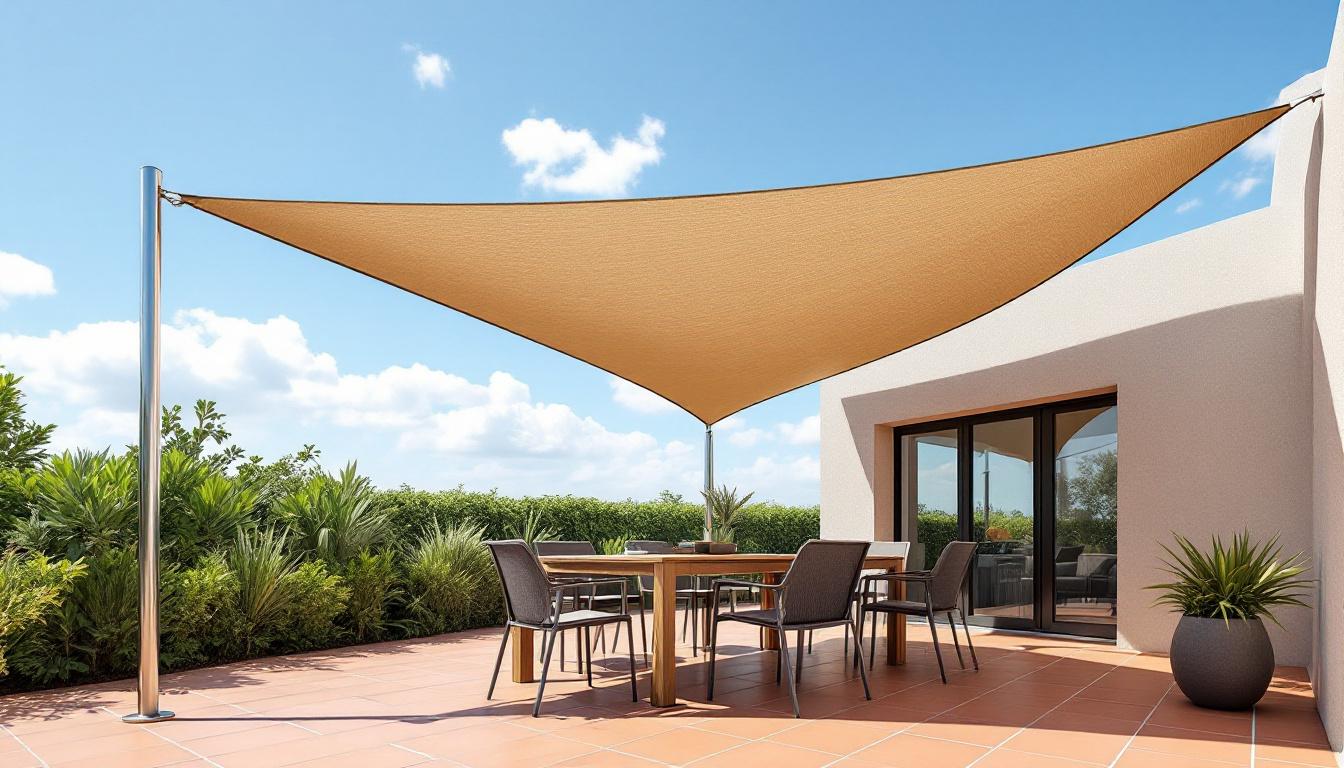 découvrez comment choisir la meilleure voile d'ombrage triangulaire pour protéger et embellir votre terrasse grâce à nos conseils pratiques et astuces.