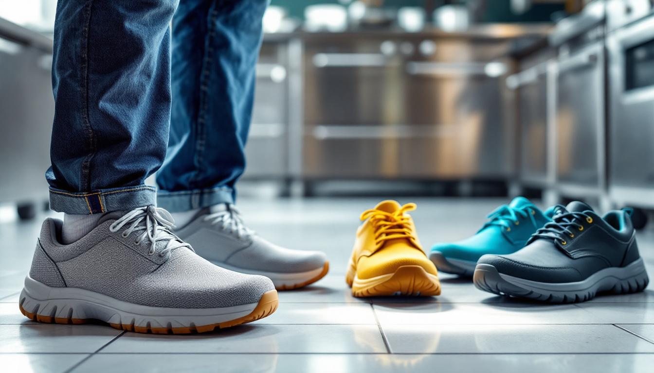 découvrez comment choisir les meilleures marques de chaussures de sécurité pour cuisine, alliant confort, protection et durabilité, adaptées à vos besoins professionnels.