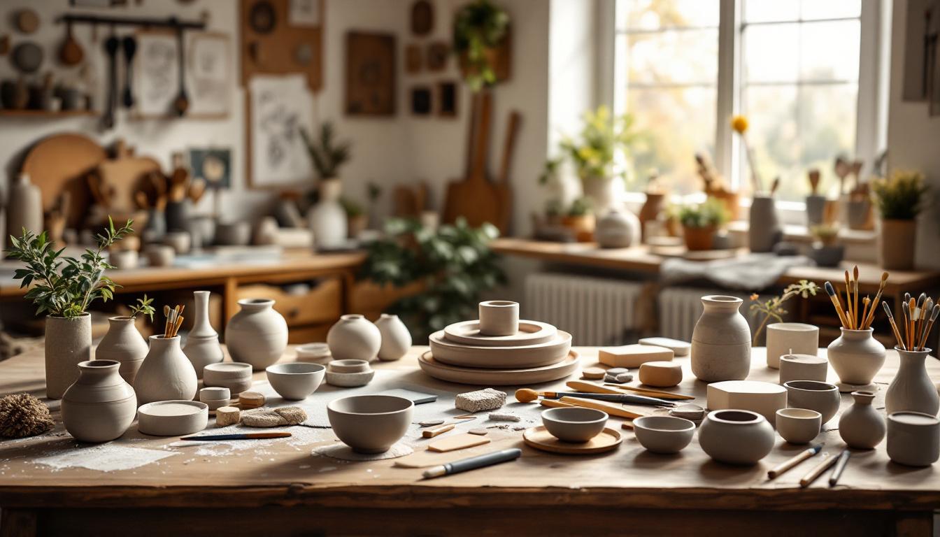 découvrez comment choisir le kit poterie débutant idéal pour exprimer votre créativité. guide complet pour sélectionner le matériel adapté à vos besoins artistiques.