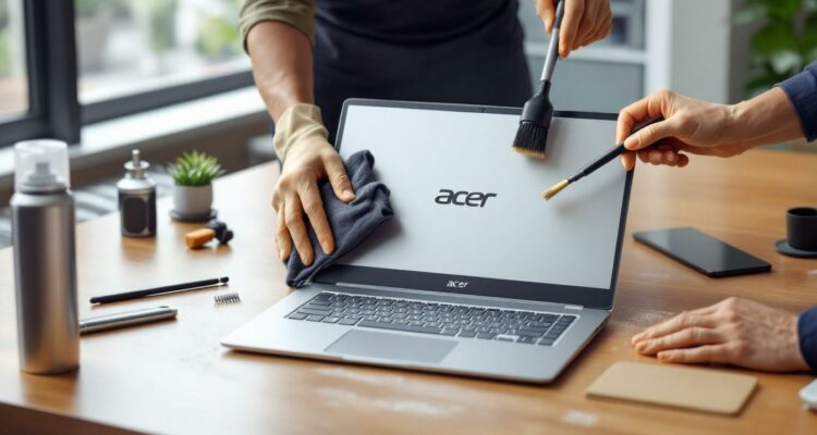 découvrez nos conseils pratiques pour entretenir votre ordinateur portable acer 15 pouces bureautique et prolonger sa durée de vie grâce à un entretien régulier et adapté.
