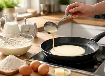 apprenez à faire des crêpes parfaites grâce à nos conseils sur les gestes essentiels et le timing pour une cuisson réussie à tous les coups.