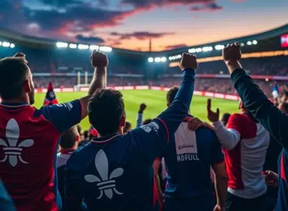 découvrez comment le maillot du stade français, orné de la célèbre fleur de lys, est devenu un emblème de fierté pour les supporters et un symbole de l'héritage du rugby français. plongez dans l'histoire et l'impact émotionnel de ce maillot emblématique.