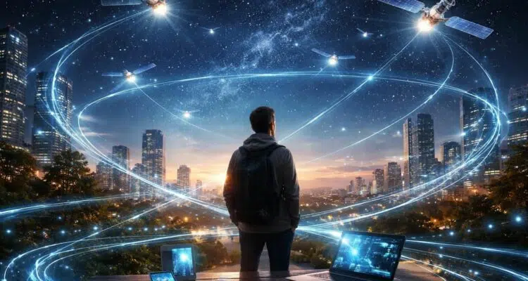 découvrez comment les satellites en orbite autour de la terre révolutionnent notre accès à l'information, en améliorant la communication, la navigation et la collecte de données à l'échelle mondiale.