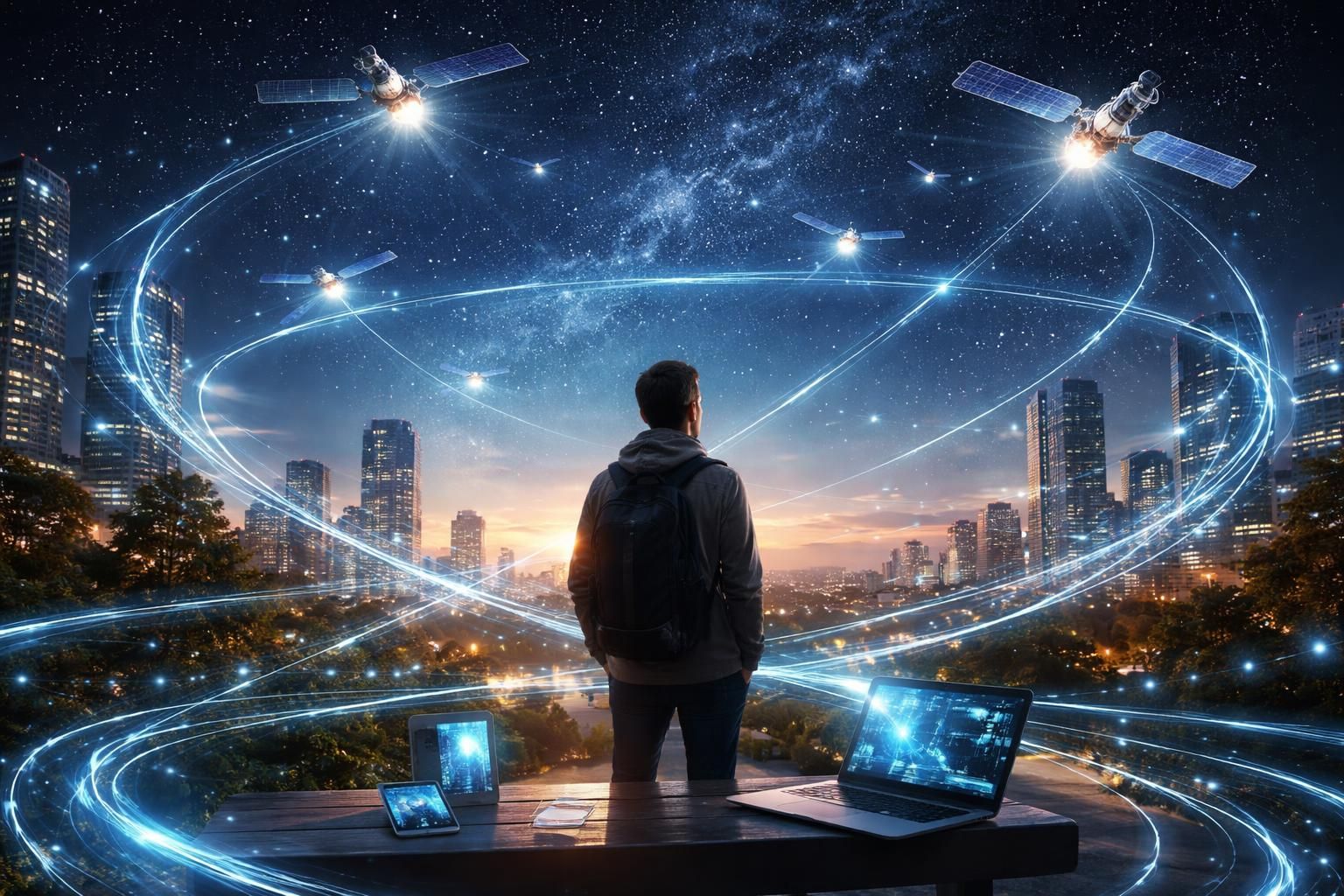 découvrez comment les satellites en orbite autour de la terre révolutionnent notre accès à l'information, en améliorant la communication, la navigation et la collecte de données à l'échelle mondiale.