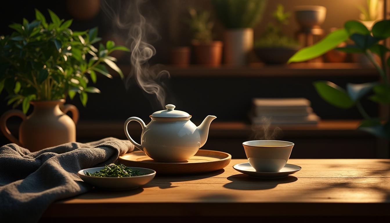 découvrez comment préparer le meilleur thé vert le soir pour profiter de ses propriétés relaxantes. apprenez les astuces et techniques pour infuser parfaitement votre thé et vous détendre après une longue journée.