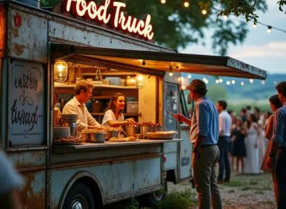 découvrez comment un food truck pour invités peut apporter une touche originale à votre mariage et transformer votre réception en une fête inoubliable, conviviale et gourmande !
