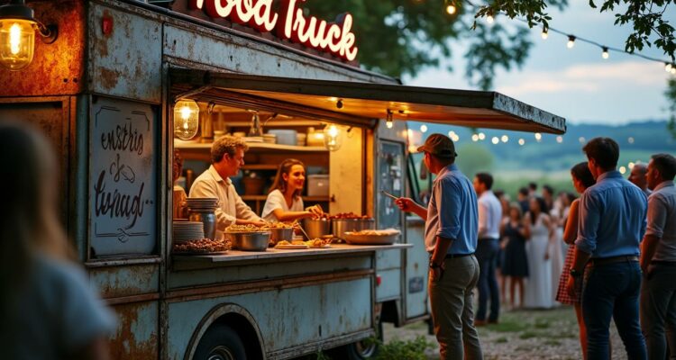 découvrez comment un food truck pour invités peut apporter une touche originale à votre mariage et transformer votre réception en une fête inoubliable, conviviale et gourmande !