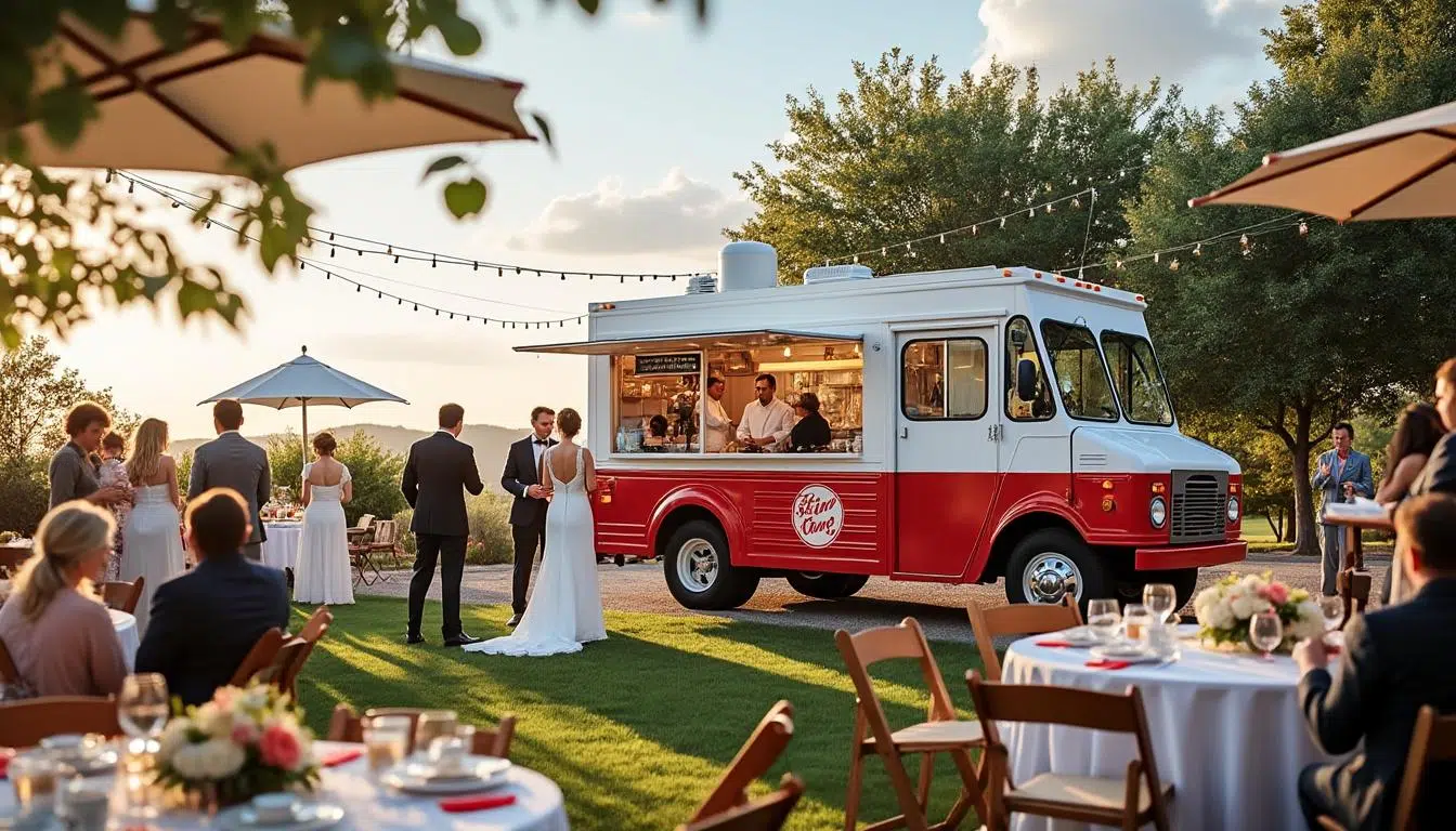 découvrez comment un food truck pour invités peut apporter une touche originale et conviviale à votre mariage, régaler vos proches et transformer votre réception en une fête inoubliable.