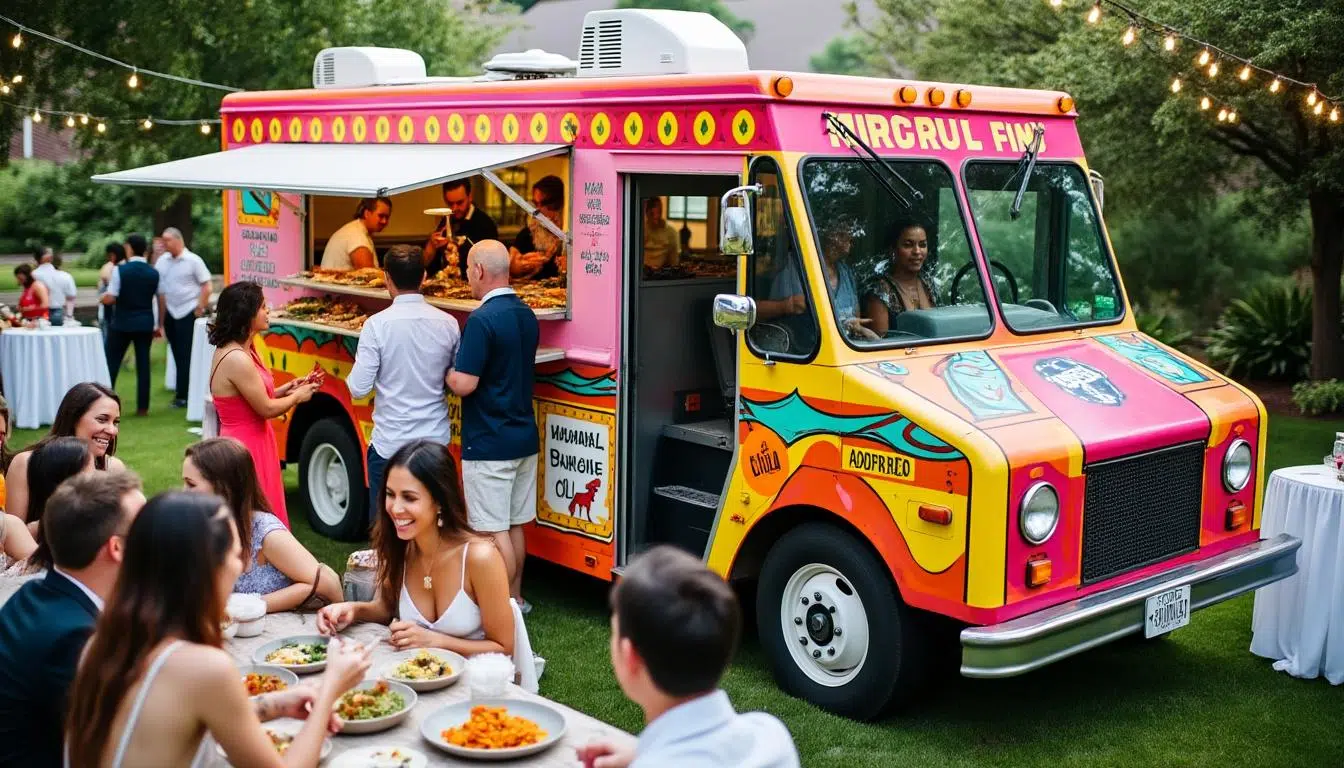 découvrez comment un food truck pour invités peut apporter une touche originale et conviviale à votre mariage. offrez à vos convives une expérience gourmande unique et transformez votre réception en une fête mémorable et chaleureuse !