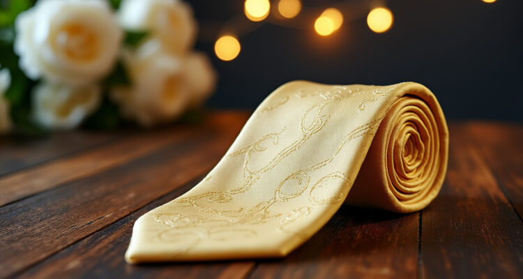 découvrez notre cravate homme jaune pastel, un accessoire incontournable pour apporter une touche élégante à vos mariages et célébrations estivales. parfaite pour sublimer votre tenue tout en ajoutant une note de fraîcheur, elle se marie aisément avec différentes tenues. faites le choix de l'élégance pour vos occasions spéciales!