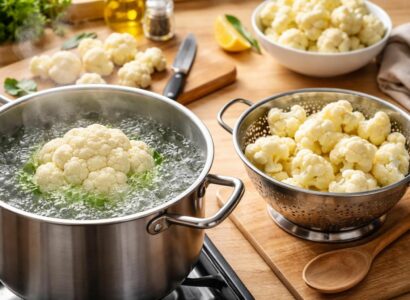 découvrez les meilleures méthodes pour cuire le chou-fleur à l'eau afin d'obtenir une cuisson parfaite, tendre et savoureuse à chaque fois.