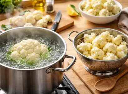 découvrez les meilleures méthodes pour cuire le chou-fleur à l'eau afin d'obtenir une cuisson parfaite, tendre et savoureuse à chaque fois.