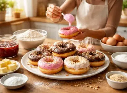 apprenez à préparer des donuts délicieux et moelleux grâce à notre recette facile qui fera le bonheur de vos invités.