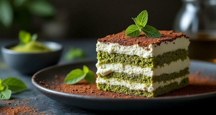explorez le tiramisu au thé matcha de michalak, une délicieuse fusion entre tradition et modernité. ce dessert innovant allie la douceur du tiramisu classique et l'élégance du thé matcha pour une expérience gustative inédite.