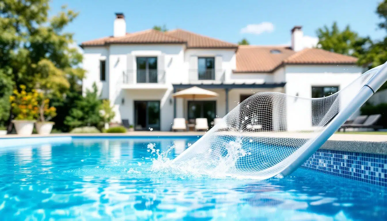 explorez les dernières innovations en filets de piscine pour un nettoyage rapide et efficace, facilitant l'entretien de votre bassin.