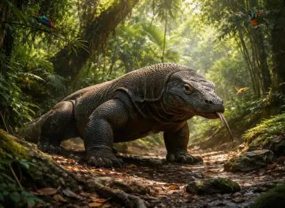 découvrez la taille impressionnante du dragon de komodo et son rôle crucial dans l'équilibre d'un écosystème unique et fragile.