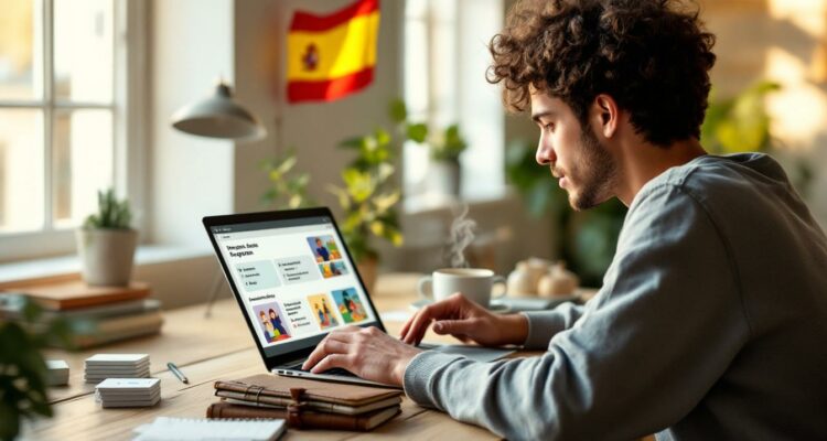 formation espagnol en ligne : améliorez rapidement vos compétences grâce à des méthodes interactives et dynamiques. apprenez à parler, comprendre et écrire l'espagnol efficacement depuis chez vous.