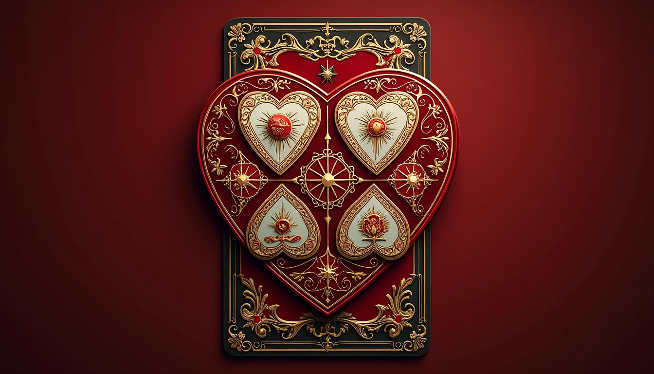 découvrez la signification et l'interprétation de la 6 de cœur à travers les âges. explorez son symbolisme dans les cartes à jouer et son impact émotionnel dans diverses cultures. plongez dans l'univers fascinant de cette carte emblématique et apprenez à interpréter ses messages profonds.