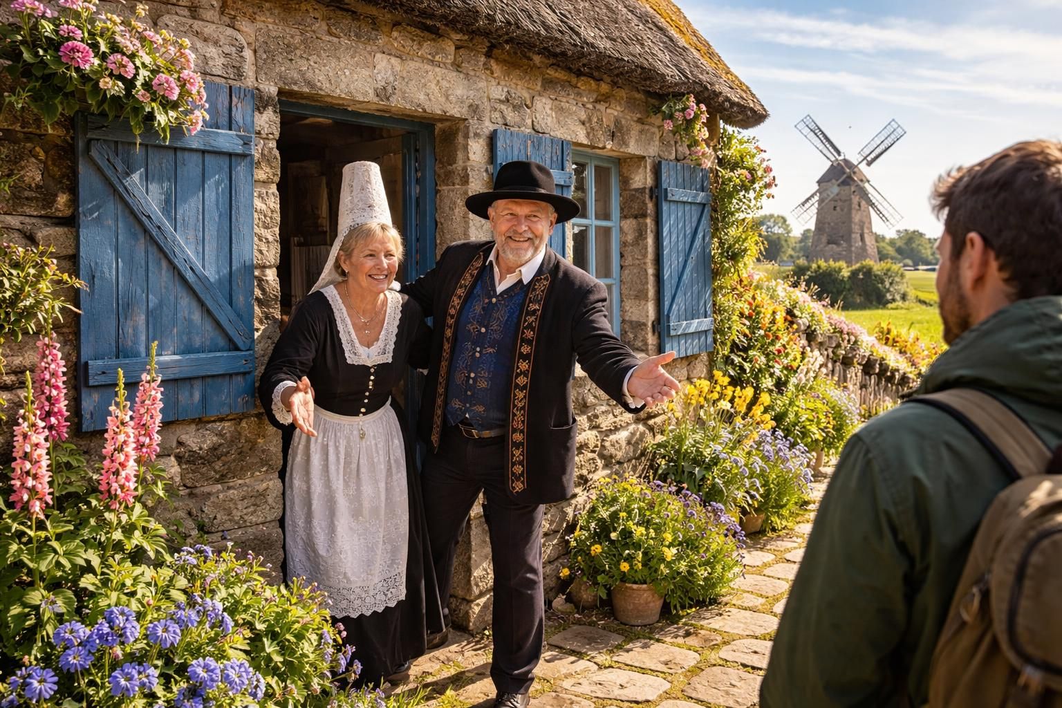 découvrez la chaleureuse façon bretonne de dire bienvenue et plongez dans les traditions authentiques de la bretagne.