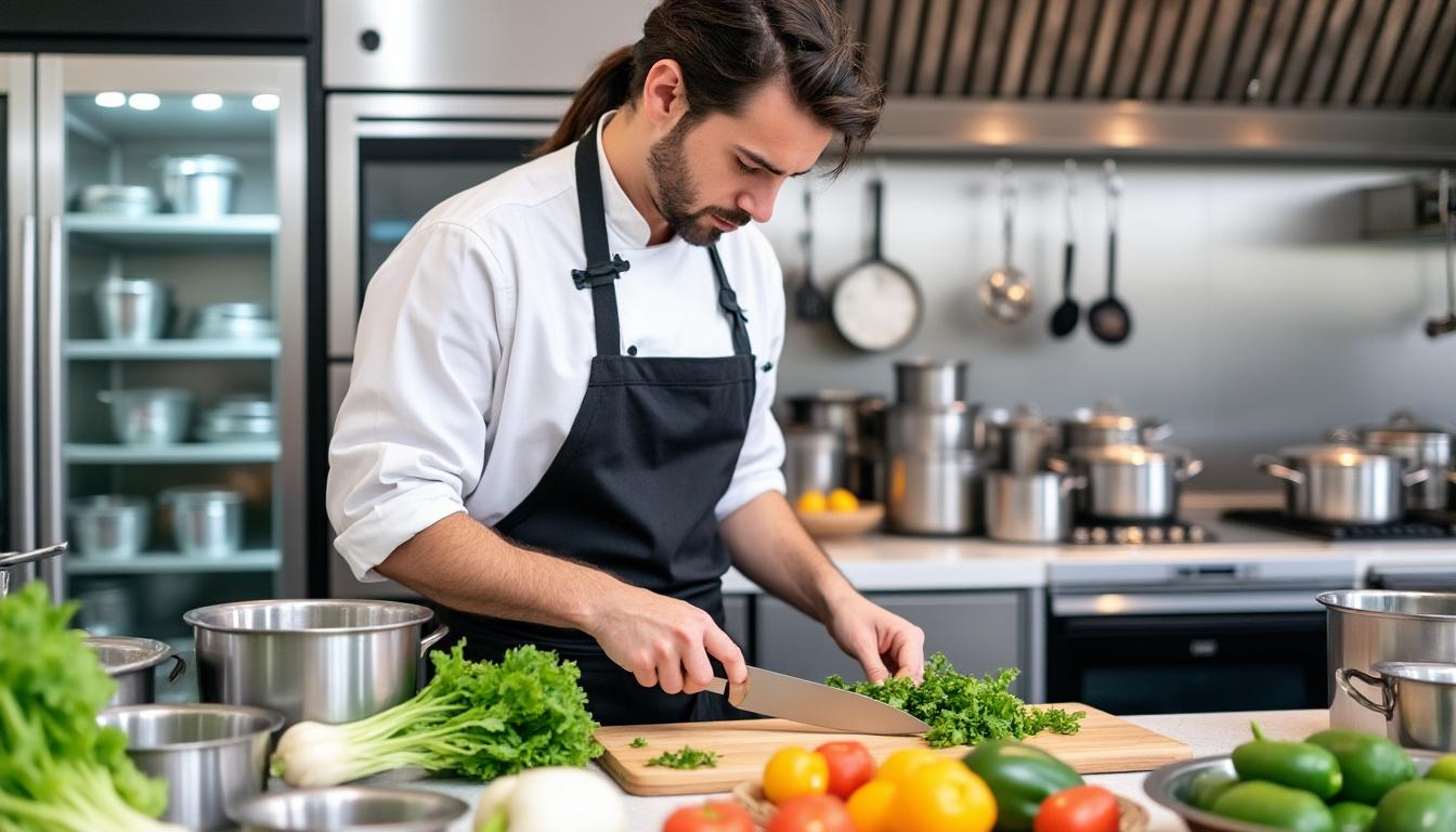 découvrez notre fiche de bilan de compétences dédiée aux titulaires d'un bac pro cuisine. cet outil essentiel vous guide dans l'évaluation de vos compétences et vous aide à renforcer votre employabilité dans le secteur de la gastronomie. un pas décisif vers votre réussite professionnelle !