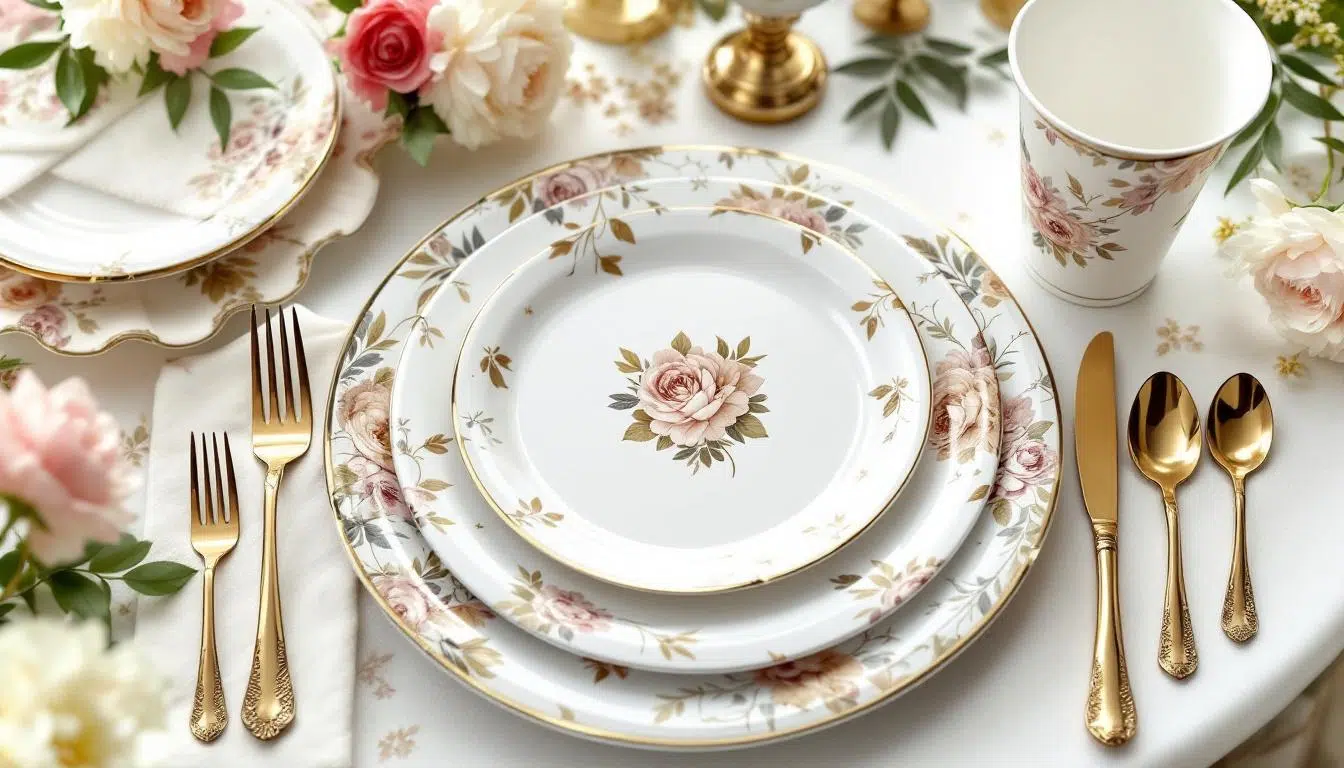 découvrez la vaisselle jetable élégante, la solution parfaite pour des célébrations simples et raffinées, alliant praticité et style pour des événements sans stress.