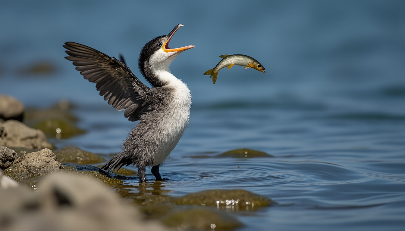 découvrez le bébé cormoran, un petit oiseau fascinant par son comportement captivant. explorez son habitat, son alimentation et ses interactions dans la nature, et plongez dans le monde étonnant de cette espèce unique.
