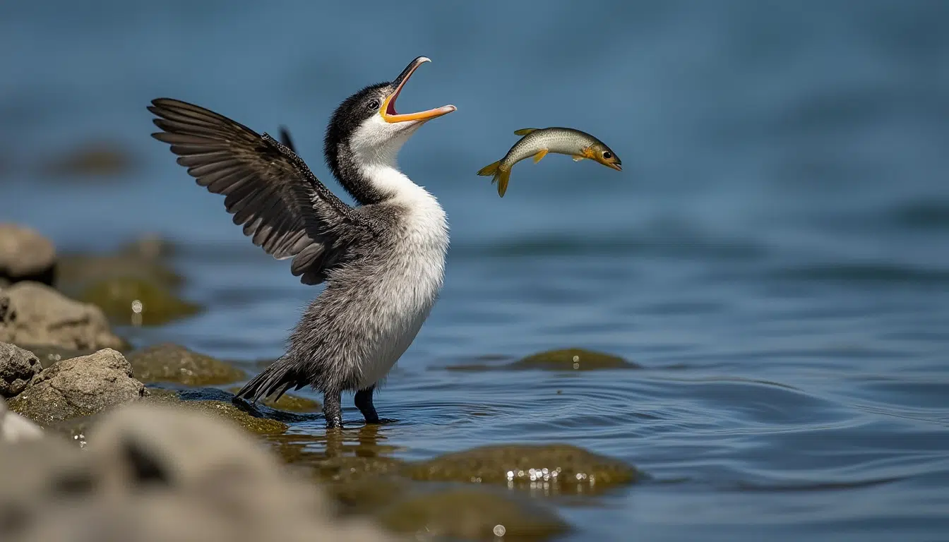 découvrez le bébé cormoran, un petit oiseau fascinant par son comportement captivant. explorez son habitat, son alimentation et ses interactions dans la nature, et plongez dans le monde étonnant de cette espèce unique.
