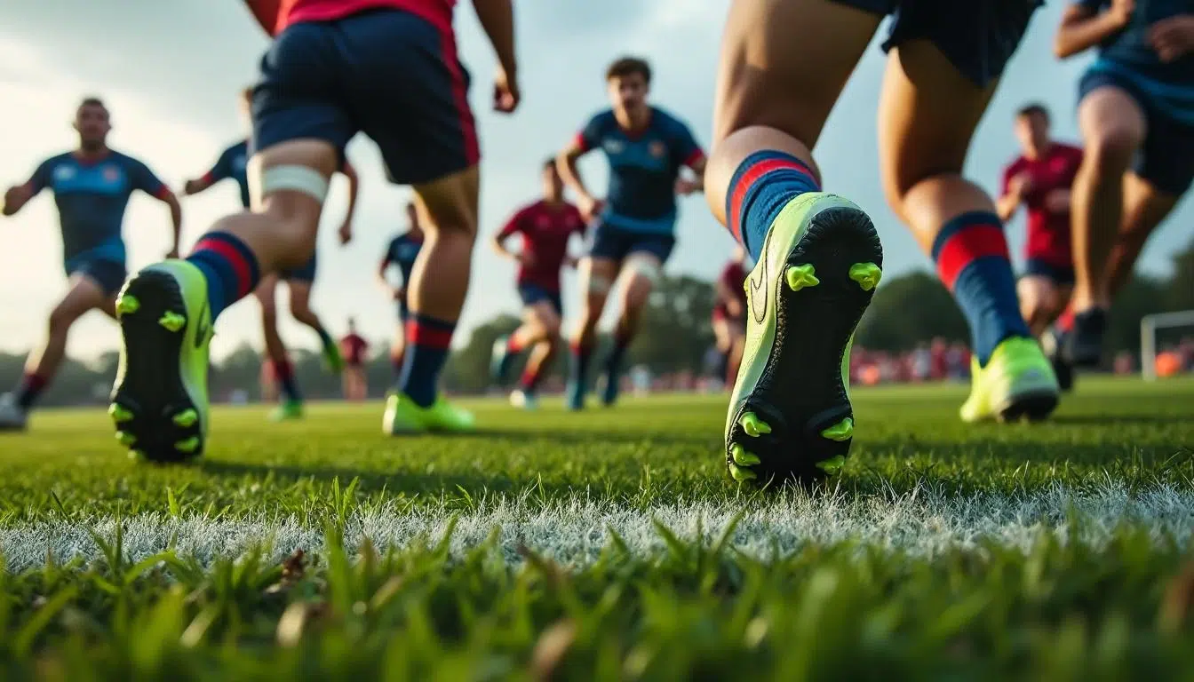 découvrez le guide ultime pour choisir vos crampons de rugby, alliant style et confort. apprenez à sélectionner la paire parfaite pour optimiser vos performances sur le terrain tout en restant tendance.