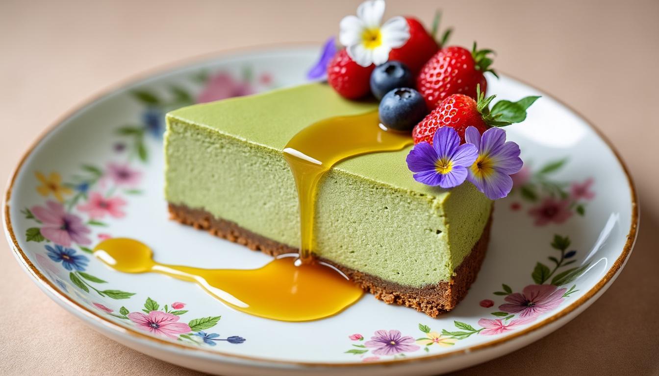 découvrez comment le matcha peut sublimer votre cheesecake avec une touche de saveur unique et de bienfaits pour la santé. une alternative délicieuse qui ravira vos papilles tout en ajoutant une couleur vibrante à vos desserts !