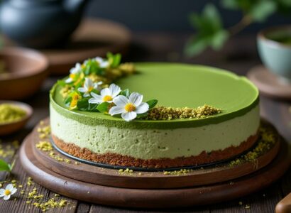 découvrez comment le matcha transforme votre cheesecake en une délectable dessert sain et savoureux. apprenez à préparer cette alternative gourmande qui allie la richesse du chocolat et les bienfaits du thé vert.