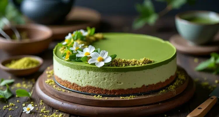 découvrez comment le matcha transforme votre cheesecake en une délectable dessert sain et savoureux. apprenez à préparer cette alternative gourmande qui allie la richesse du chocolat et les bienfaits du thé vert.