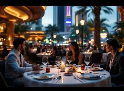 découvrez les options de restauration incroyables à proximité du casino aria resort aux usa, offrant une variété de saveurs pour tous les goûts, des restaurants gastronomiques aux plats décontractés.