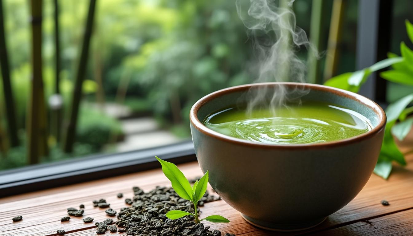 découvrez les bienfaits exceptionnels du thé vert japonais pour une vie saine. plongez dans ses secrets, ses vertus antioxydantes et son rôle dans le bien-être. explorez comment intégrer ce breuvage millénaire dans votre routine quotidienne pour optimiser votre santé.