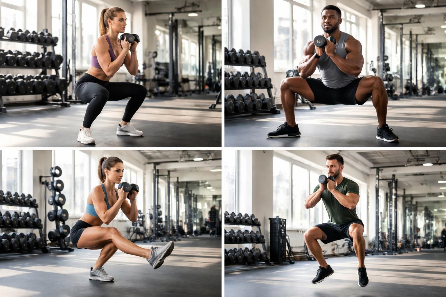 découvrez les différentes variations de l'exercice gobelet squat pour diversifier et optimiser votre entraînement de renforcement musculaire.