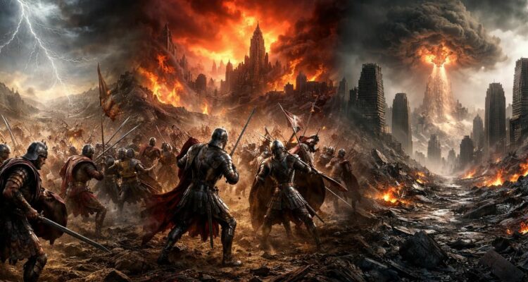 découvrez comment la définition de l'armageddon a évolué à travers les siècles, explorant ses origines historiques et ses interprétations changeantes.