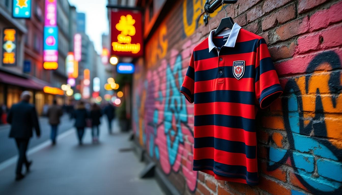 découvrez le maillot de rugby toulouse 6 étoiles, un véritable symbole de l'union entre tradition et modernité. plongez dans l'histoire du rugby tout en affichant un style contemporain grâce à cette pièce emblématique, conçue pour les passionnés du sport et les supporters du stade toulousain.