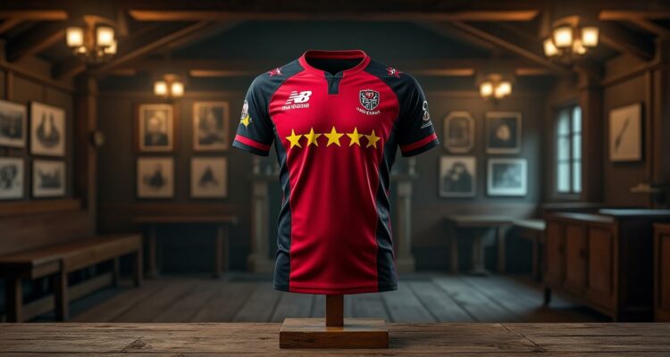 découvrez notre maillot de rugby toulouse 6 étoiles, alliant tradition et modernité. un vêtement emblématique qui célèbre l'héritage du rugby toulousain tout en intégrant des technologies modernes pour un confort optimal sur le terrain. parfait pour les passionnés de rugby à la recherche d'élégance et de performance.
