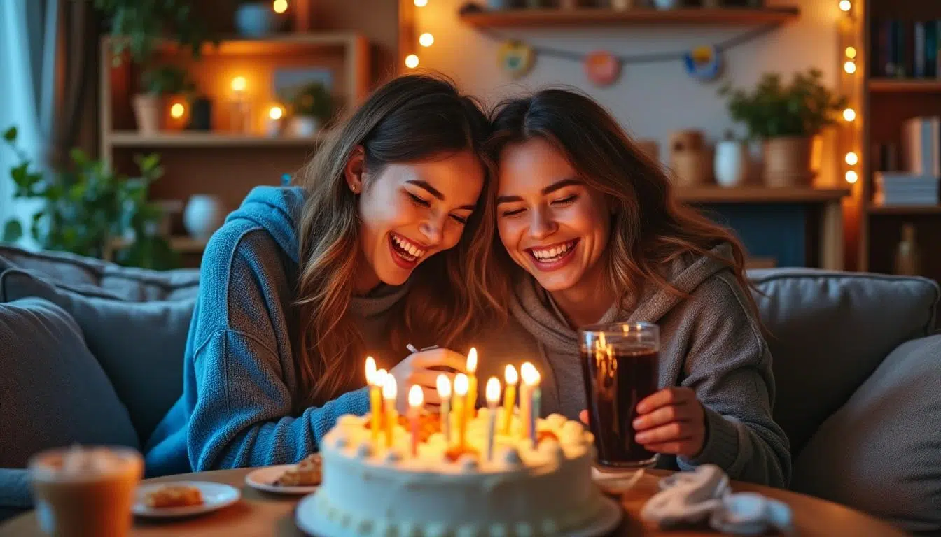 découvrez une sélection de textes d'anniversaire touchants et personnalisables pour émouvoir votre meilleure amie et rendre son jour spécial inoubliable.