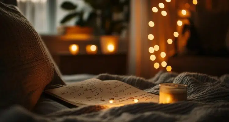 Mon coeur, des bisous et bonne nuit : des messages doux pour apaiser votre esprit