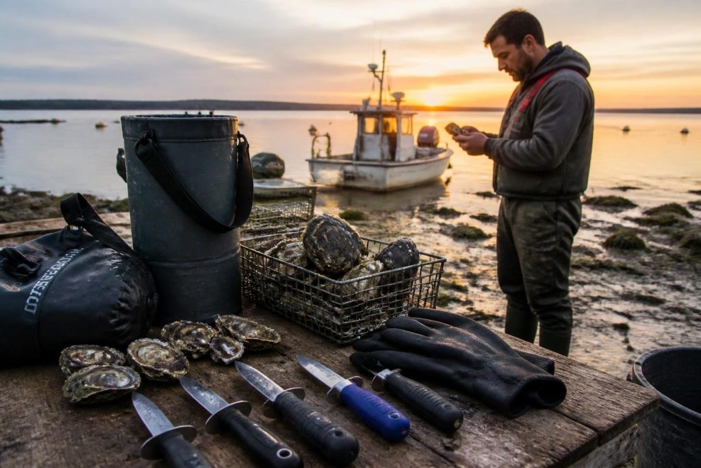 découvrez comment choisir le meilleur matériel pour la pêche aux huîtres avec notre guide complet d'oystering, alliant conseils pratiques et équipements adaptés.