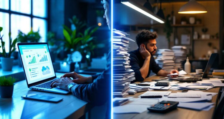 découvrez les avantages d'un logiciel de paie en ligne par rapport aux systèmes traditionnels : simplicité, gain de temps, sécurité et accès en mobilité pour une gestion optimale de la paie.