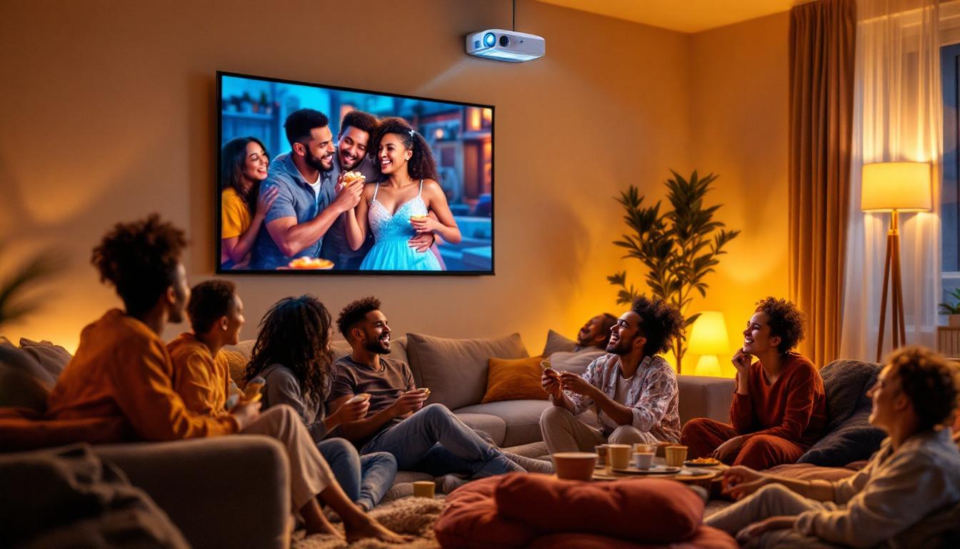 découvrez pourquoi le vidéoprojecteur epson wi-fi est l'appareil indispensable pour transformer vos soirées cinéma entre amis en moments inoubliables grâce à une image de qualité et une connectivité sans fil facile.