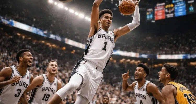 découvrez comment les performances statistiques de victor wembanyama influencent la dynamique et les résultats de son équipe de basketball.