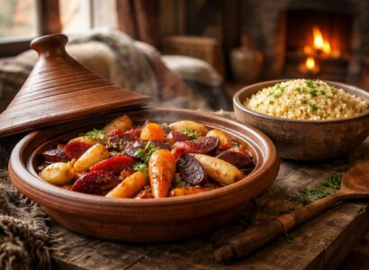 découvrez notre recette de tajine de légumes racines au millet, un plat réconfortant et savoureux idéal pour réchauffer vos soirées d'hiver.