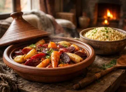 découvrez notre recette de tajine de légumes racines au millet, un plat réconfortant et savoureux idéal pour réchauffer vos soirées d'hiver.